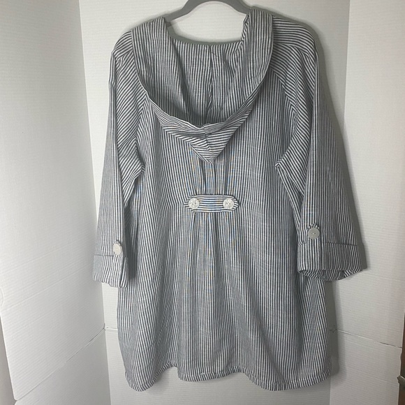 Jones New York Stripes Jacket Size 1X . - Picture 2 of 9